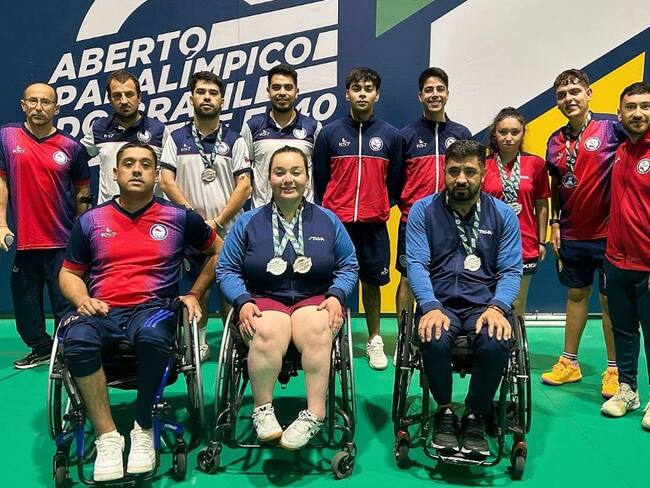 Team Para Chile del tenis de mesa logra histórica cosecha de medallas en Brasil