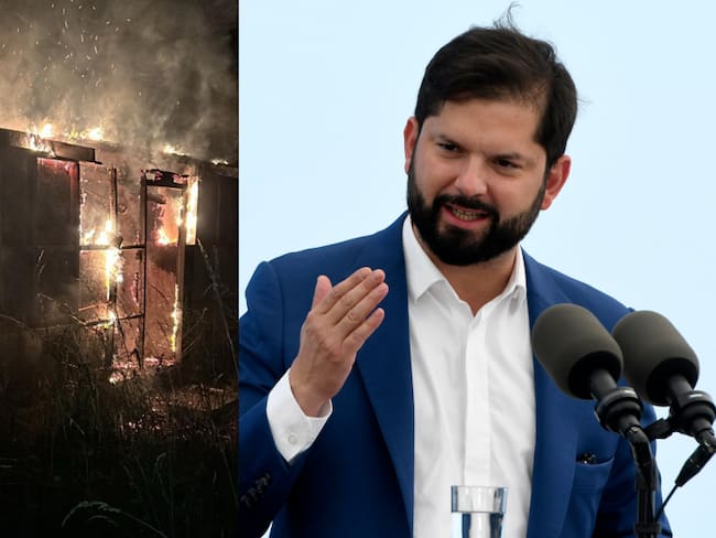 “La historia te juzgará”: desconocidos perpetran ataques incendiarios en Cañete y dejan mensaje contra el Presidente Boric