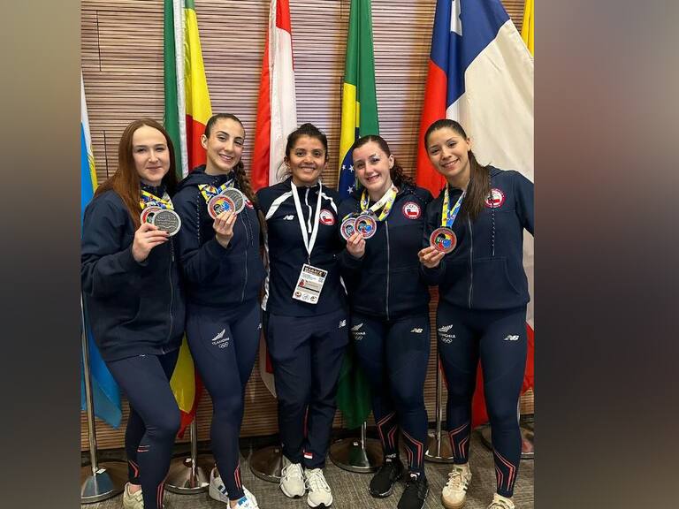 Team Chile femenino del karate clasifica al Mundial por equipos tras ganar la medalla de plata en el Panamericano
