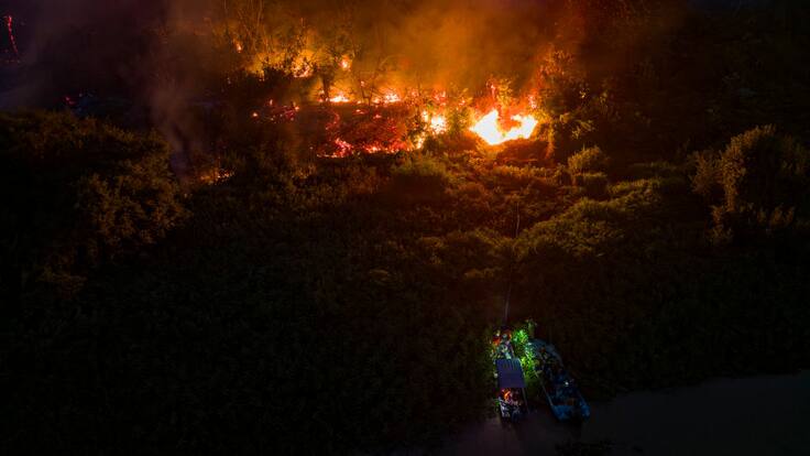 Brasil decreta el estado de emergencia por un grave incendio en el Pantanal
