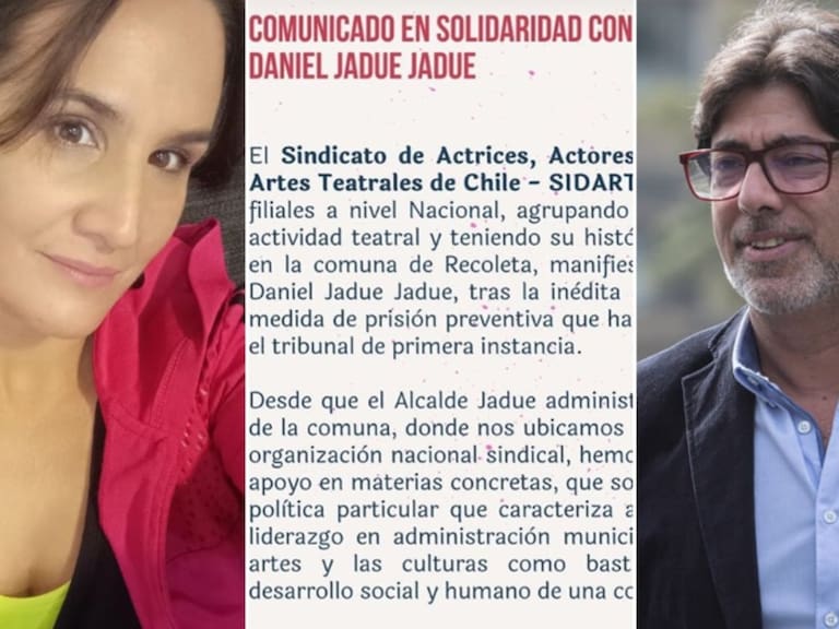 Polémica en Sidarte por apoyo a Daniel Jadue: Actriz Claudia Pérez se restó y argumentó “actitud misógina” del alcalde