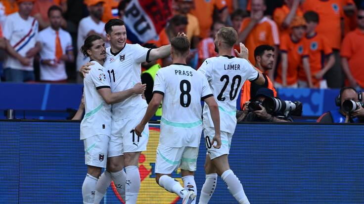 Austria sorprende y gana el grupo de Francia y Países Bajos en la Eurocopa: así quedó la clasificación a octavos de final 