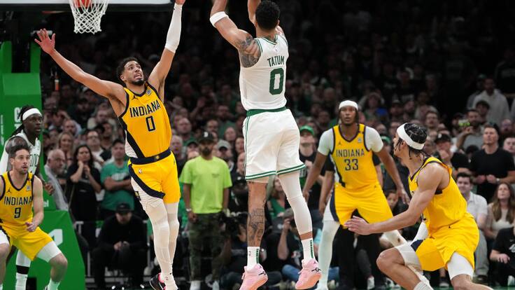Playoffs NBA: los Celtics dieron el primer golpe contra los Pacers en un disputado partido