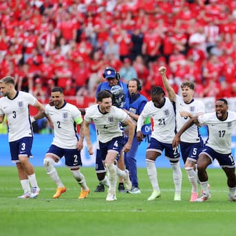 Inglaterra venció a Suiza en penales y se mete en las semifinales de la Eurocopa