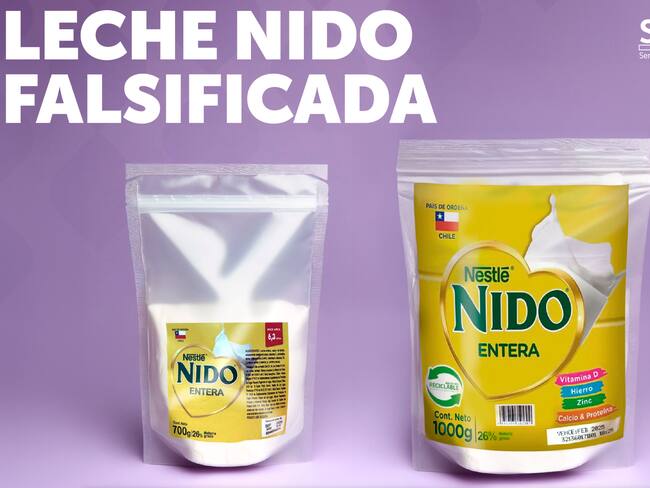 Sernac alerta por leche en polvo Nido falsificada: se estaría vendiendo en ferias y minimarkets