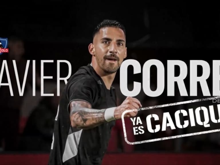Javier Correa es oficializado como el primer refuerzo de Colo Colo