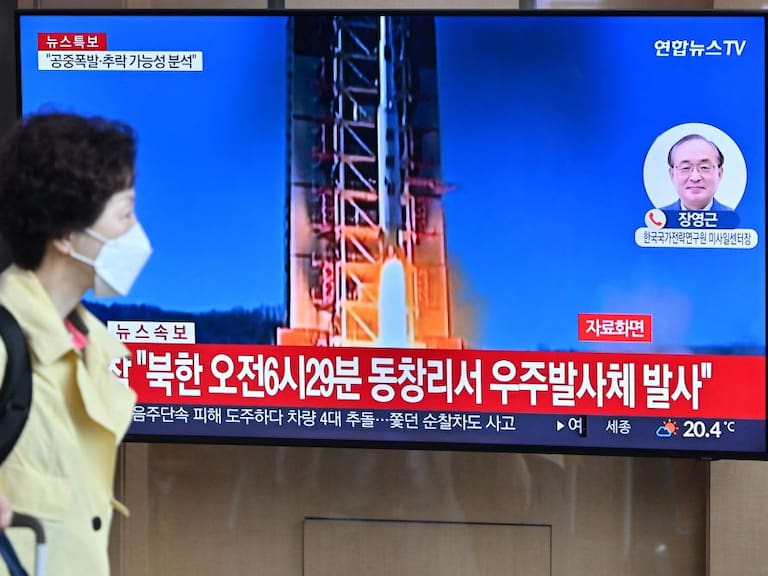 Canal de surcorea informa del lanzamiento de un misil desde Corea del Norte