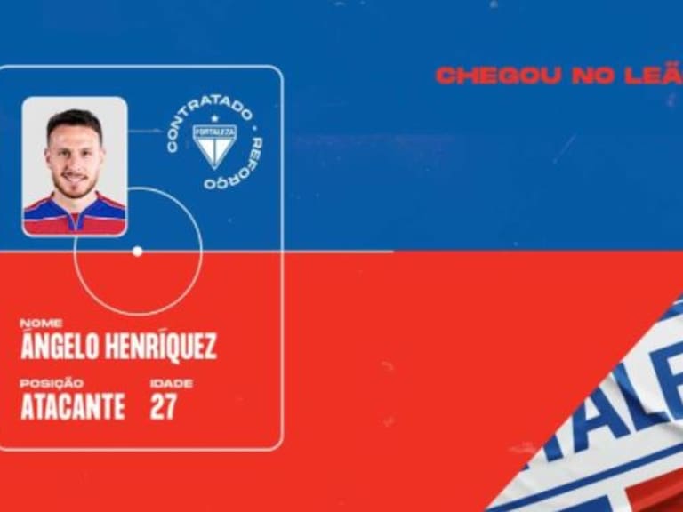 Ángelo Henríquez, nuevo jugador del Fortaleza de Brasil