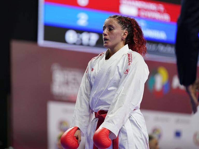 Javiera González llega al podio de la Serie A del karate en Chipre