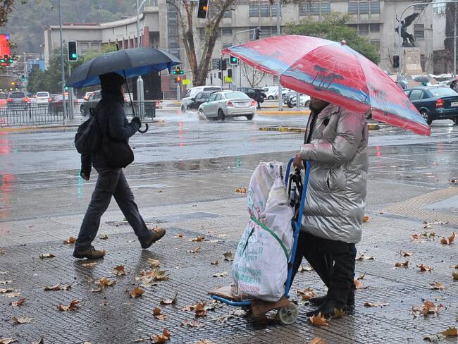 Lluvia en Santiago: cuántos milímetros caerán esta semana y qué comunas tendrán más precipitaciones