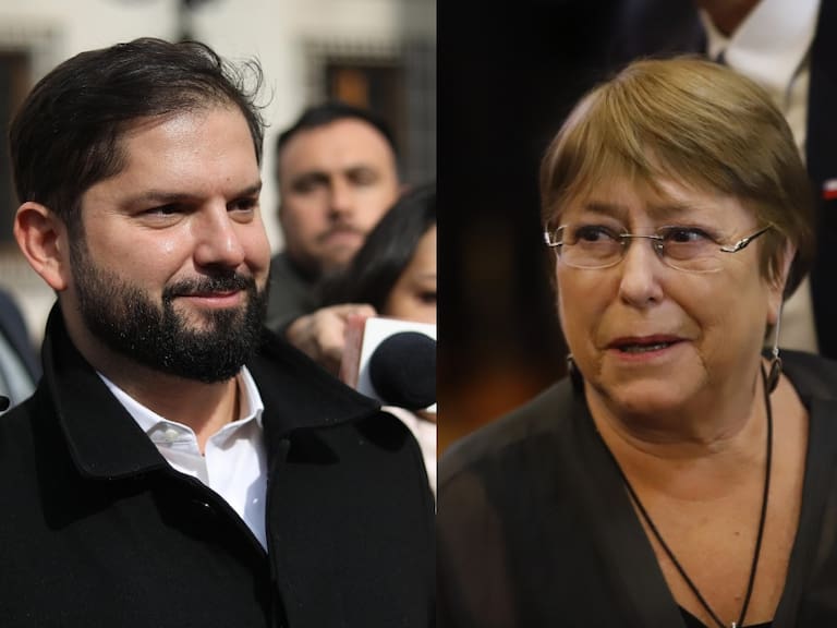 Agencia Uno | El Presidente Gabriel Boric y Michelle Bachelet